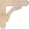 Ekena Millwork Merced Craftsman Smooth Bracket, Douglas Fir, 3 1/2"W x 18"D x 18"H BKT04X18X18MRC04SDF - alternate 3